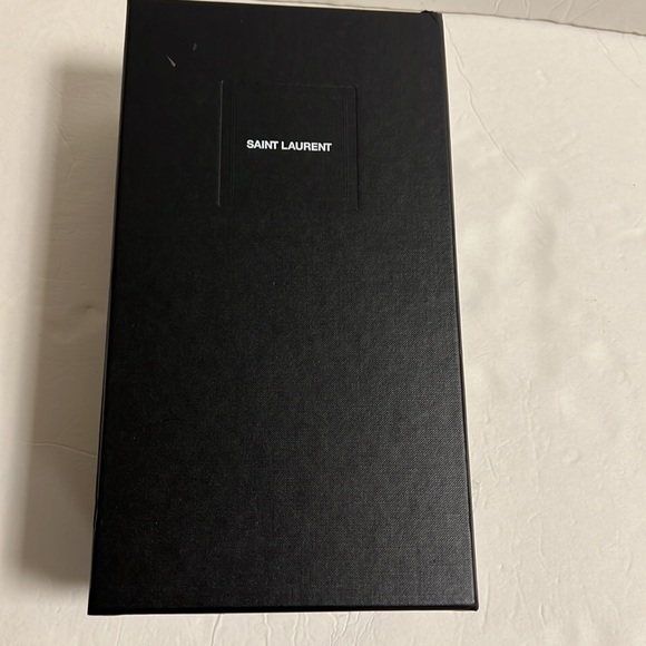 SAINT LAURENT Tribute Nu Pieds Slide Sandals Size 7US - Picture 6 of 13